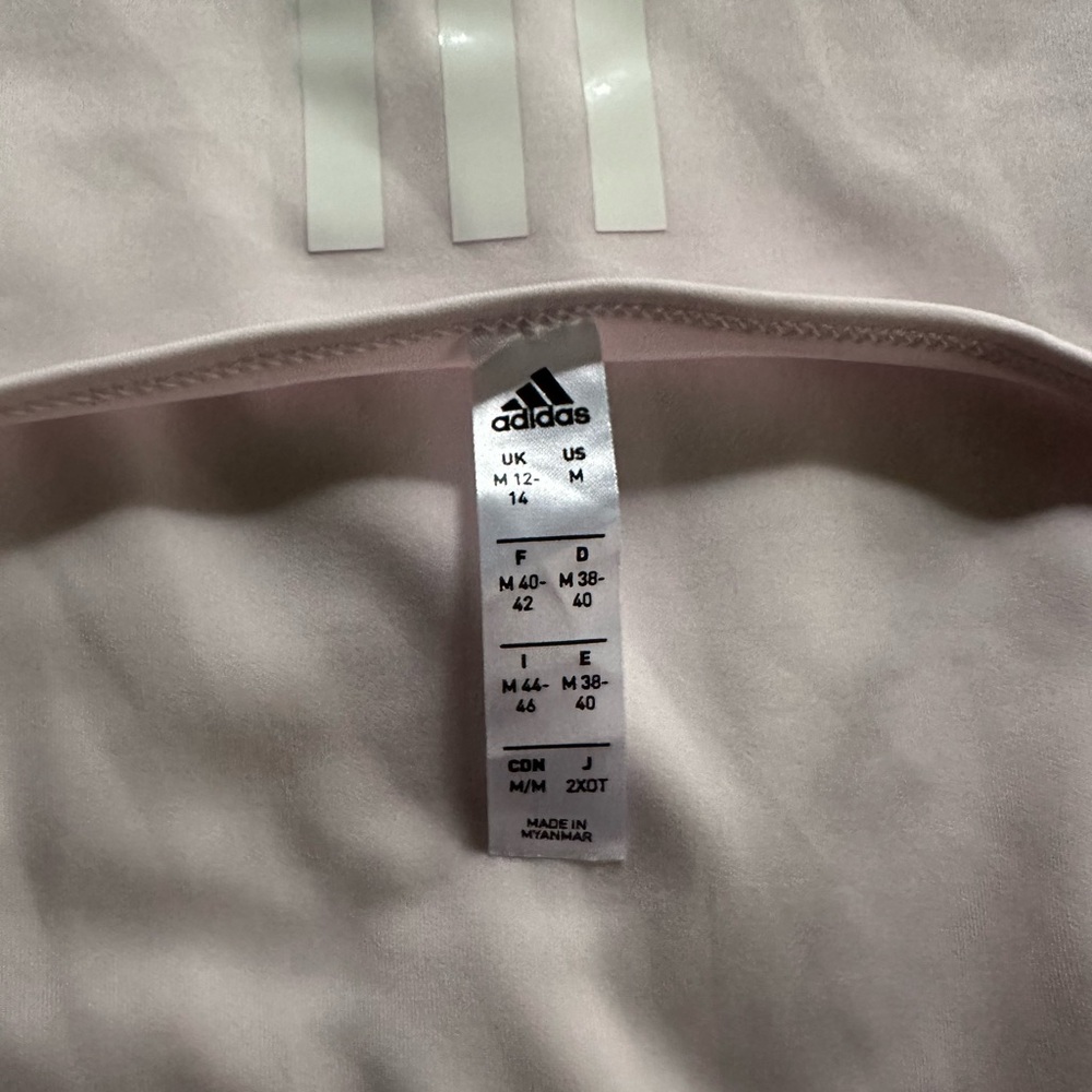 Adidas Women's Light Pink Tank Top - Picture 2 of 4